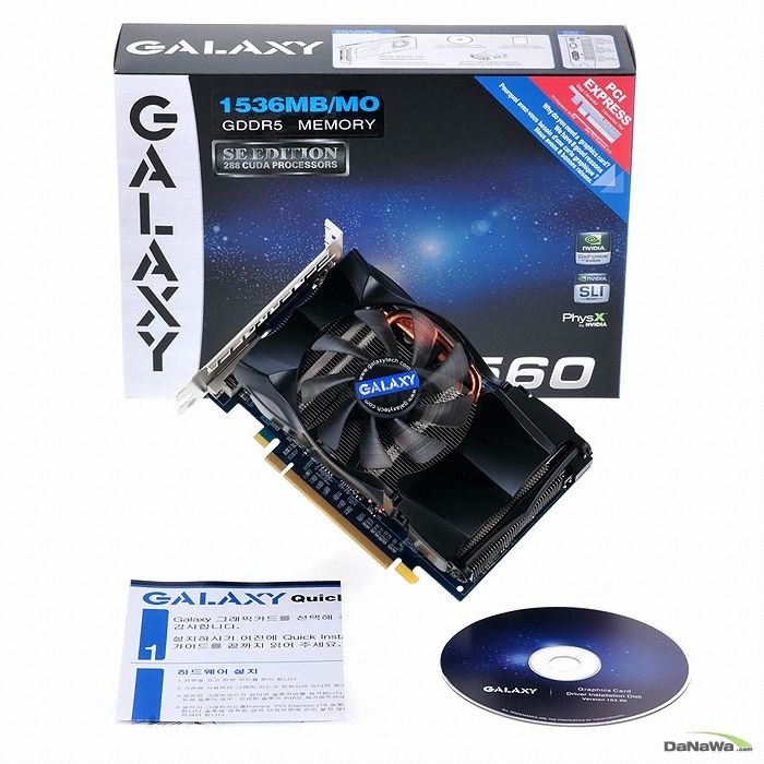 갤럭시 지포스 GTX560 SE D5 1.5GB_이미지
