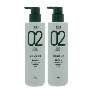 녹차실감 샴푸 촉촉한 타입 500g