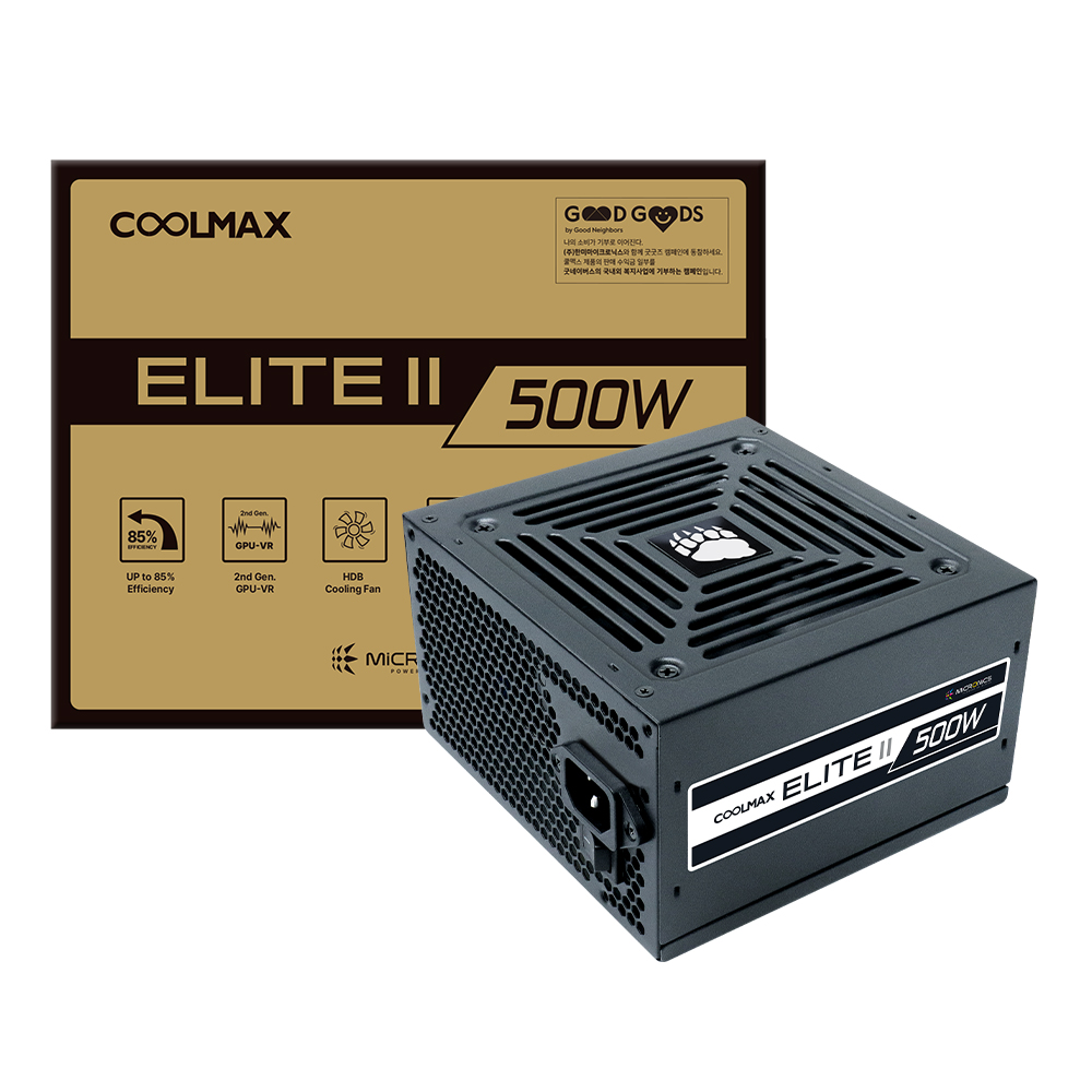 마이크로닉스 COOLMAX ELITE II 500W_이미지