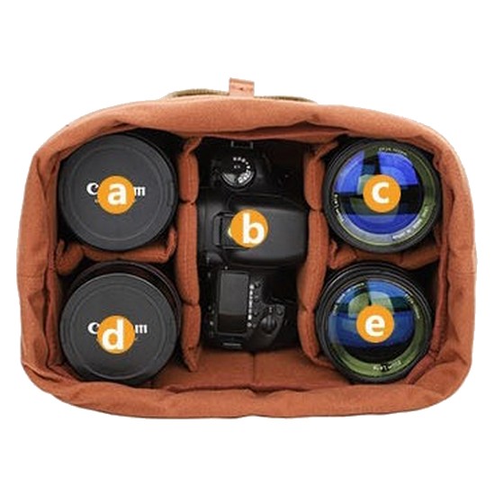 BAGnBAGs 멀티 포켓 카메라 이너가방 K-707_이미지