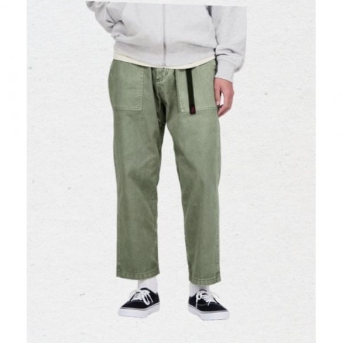 아미 ltgt GR CCI 그라미치 루즈테이퍼드 팬츠 Khaki Grey GUP-21FK02 302280_이미지