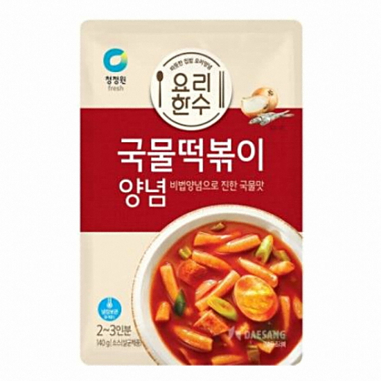 요리한수 국물떡볶이 양념 140g