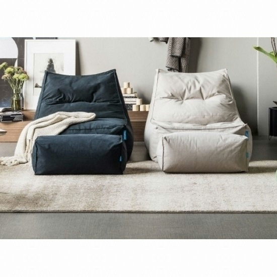 폴리몰리 607C 빈백 1인용 (기본속커버, 스툴포함)_이미지