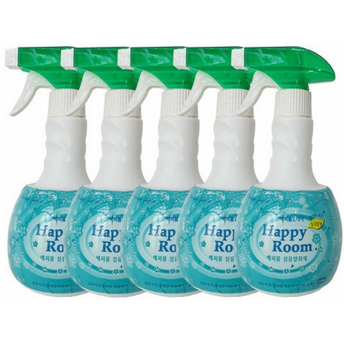 해피룸코리아 해피룸 섬유탈취제 후로랄향 350ml (5개)_이미지