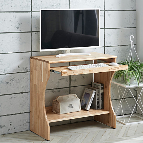 참죽 원목 입식 책상