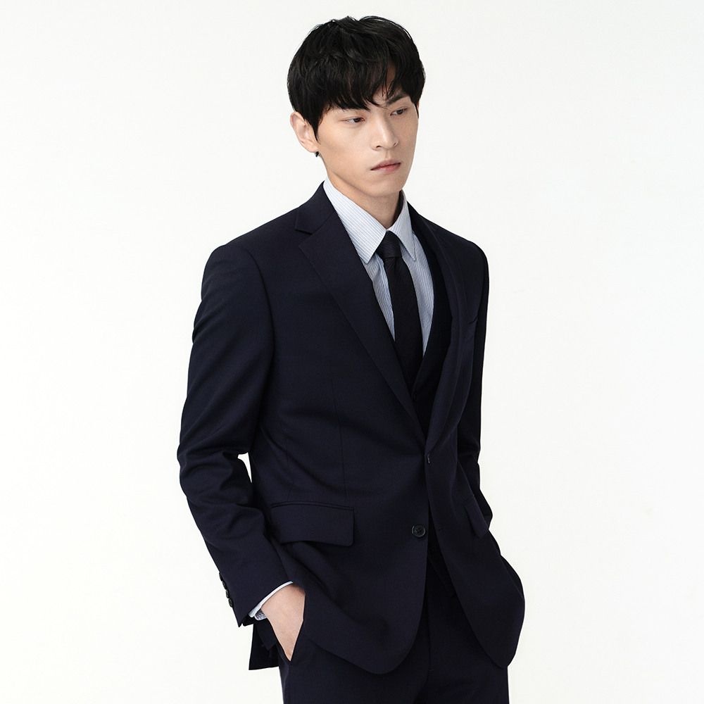 ANDZ 그레이스 울100 정장 자켓 BZG4SB1204NVA