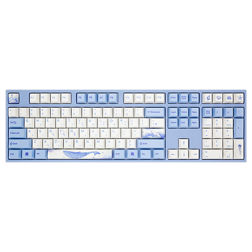 VARMILO MA108M SEA MELODY PBT 염료승화 한글 (데이지축)_이미지