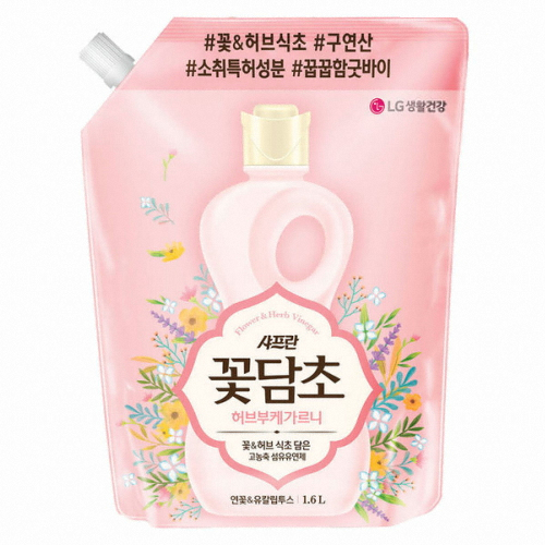 샤프란 꽃담초 부케가르니 연꽃 리필 1.6L (8개)_이미지