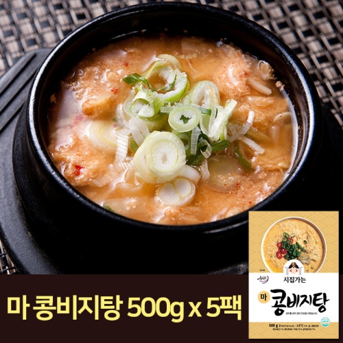 시집가는농산 마 콩비지탕 500g (5개)