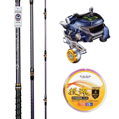 해동조구사 HDF 와일드캐치+프라이머스7000WQ 전동릴 세트 (360)