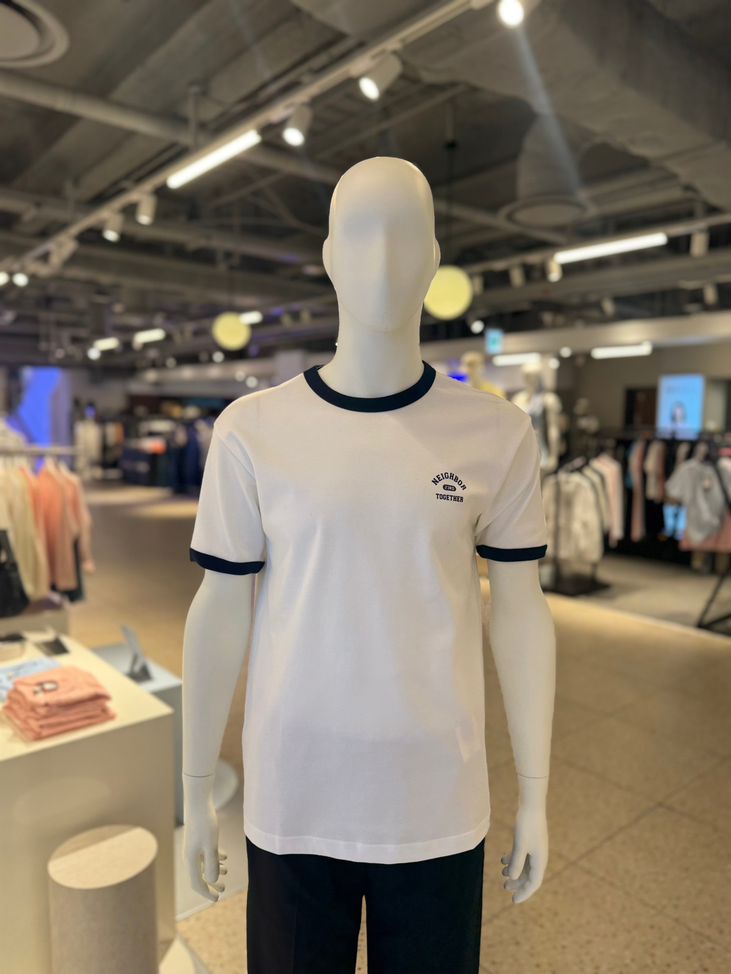 폴햄 남성 쿨더블니트 링거 반팔티 PHG2TS1100