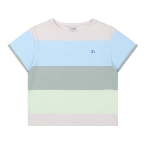 BZ31TS01SB 스카이 블루 덴깡 스트라이프 티셔츠