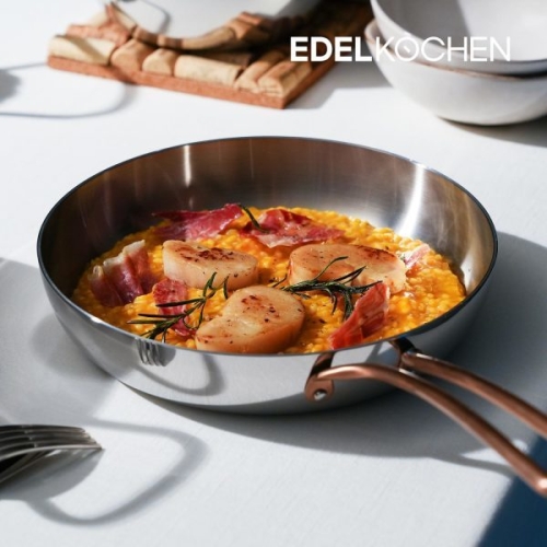 에델코첸 통5중 펌킨 프라이팬 [24cm]