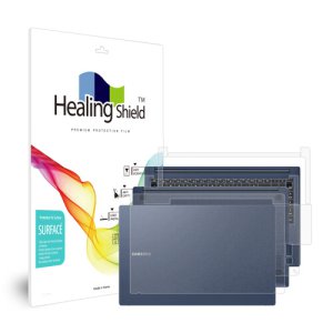 폰트리 힐링쉴드 삼성전자 갤럭시북 NT750XDA NT750XDZ 무광 외부보호필름 (3종 세트)_이미지