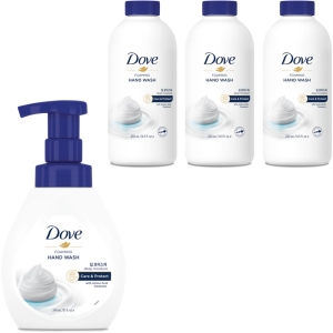 도브 포밍 핸드워시 딥 모이스처 펌핑타입 240ml + 리필 430ml x 3p 세트 1530ml 1세트