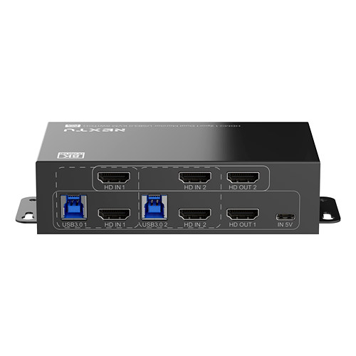 이지넷유비쿼터스 NEXTU 크이센 2포트 HDMI KVM 스위치_이미지