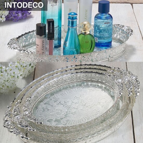 화장대 정리 트레이 new루비쟁반(소)