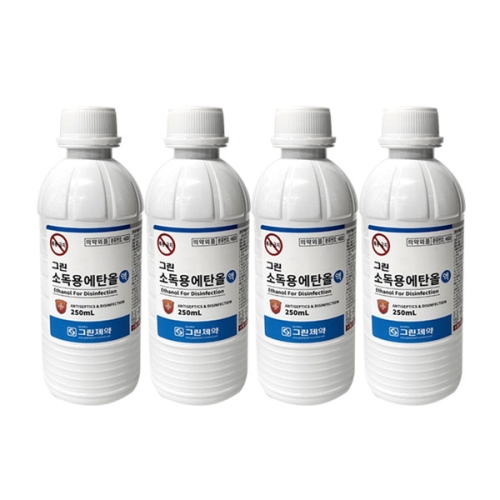 소독용 에탄올 250ml 4개