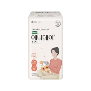 유한킴벌리 디펜드 애니데이 라이너 일반 42개 (8팩(336개))