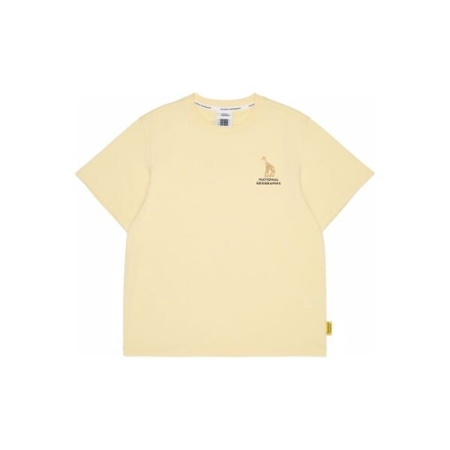K265UTS950 동물 실루엣 반팔 티셔츠 BUTTER