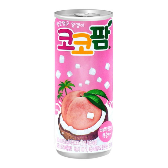 해태음료 코코팜 피치핑크 복숭아 240ml (6개)