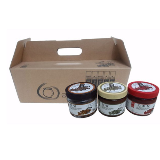 고집쟁이고씨네 장류 1kg 3종 선물세트 (1개)