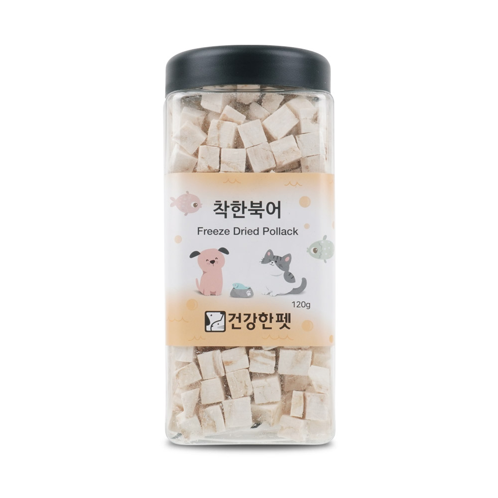 건강한펫 착한북어 120g이미지입니다. 누르면 해당 게시물로 새창이동합니다.
