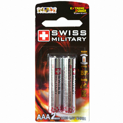 스위스밀리터리 알카라인 AAA (10개)