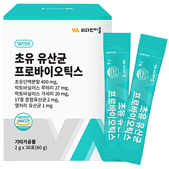 비타민마을 초유 유산균 프로바이오틱스 30포 (4개)