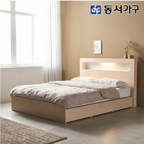 소프 렌츠 3서랍 수납형 LED침대 Q