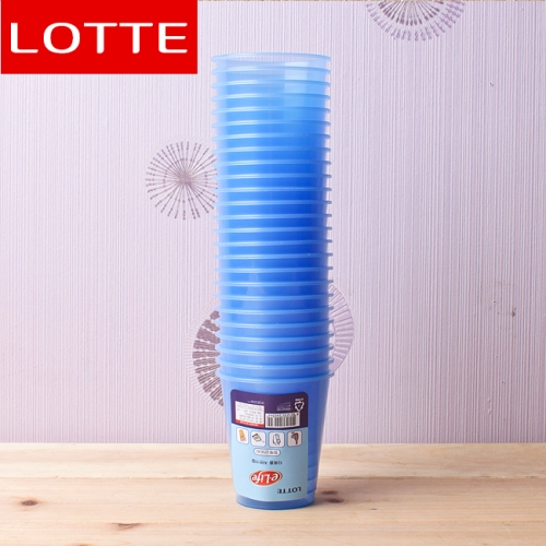 롯데 다회용 자판기컵 플라스틱컵 25P_이미지