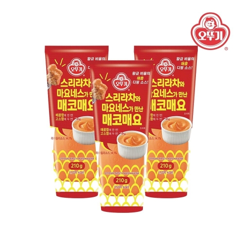 오뚜기 스리라차와 마요네스가 만난 매코매요 210g (3개)_이미지