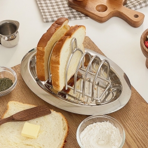 스테인레스 심플 아치 토스트랙 식빵꽂이