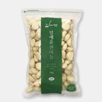 셰프의텃밭 덜매운 깐<b>마늘</b> 대서<b>마늘</b> 소 1kg