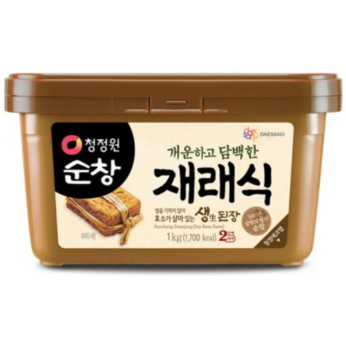 청정원 순창 재래식 생된장 1kg (5개)_이미지