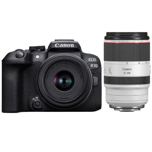 캐논 EOS R10 더블 렌즈세트 (18-45mm+70-200mm F2.8 L)