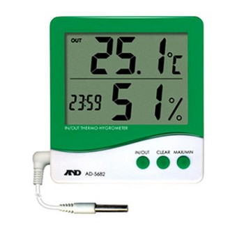 AND 디지털 온습도계 AD-5682
