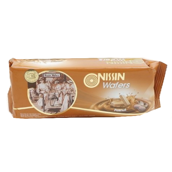 Monde Mahkota Biskuit NISSIN 니신 와퍼 땅콩맛 120g (30개)