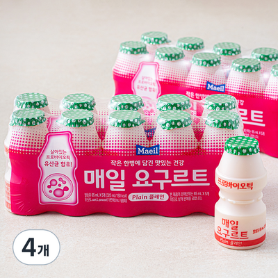 매일유업 매일 요구르트 플레인 65ml (80개)_이미지