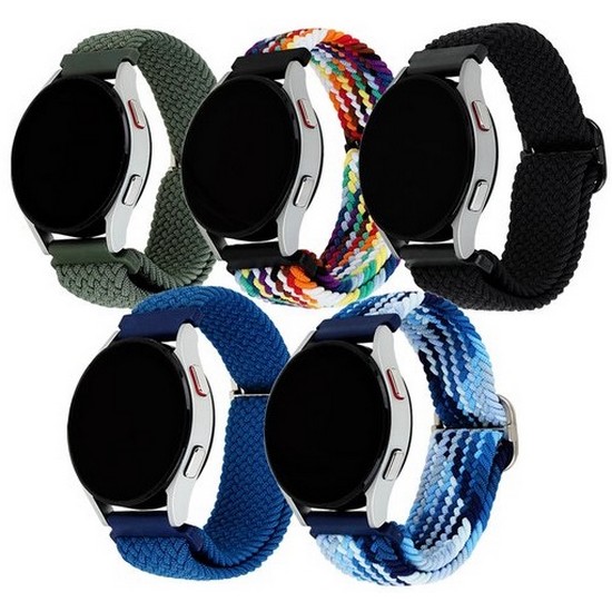 니바다 퀵릴리즈 갤럭시워치 나일론 릴렉스 버클 밴드