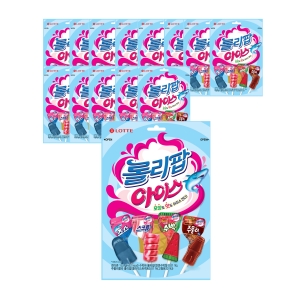 롯데제과 롤리팝 아이스 캔디 12p 132g 14개