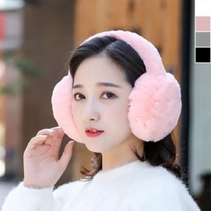 폴딩 털귀마개 1P 겨울 보온 데일리 귀도리 귀덮개 WD2D172_이미지