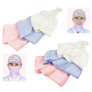 우야몰 바로원 자외선 차단 마스크 1단 2단 3단 국산 스포츠 산책 등산 조깅 테니스 배드민턴_이미지