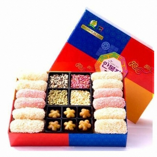 안복자한과 청사초롱 2단 한과세트 1호 (1개)