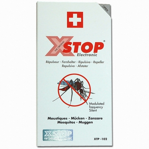 엑스스탑   스위스 모기퇴치기 X-STOP 엑스스탑2개/초음파모기퇴치기 XTP-102_이미지