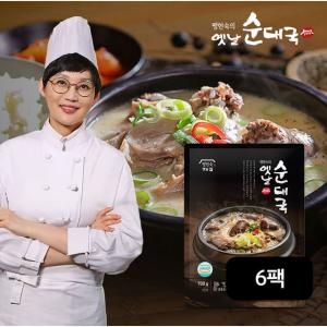 삼미식품 팽현숙의 옛날순대국x6개+양념고춧가루x1개_이미지