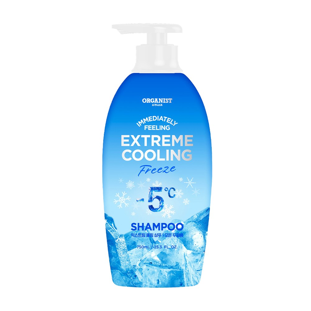 오가니스트 익스트림 쿨링 샴푸 750ml (1개)_이미지