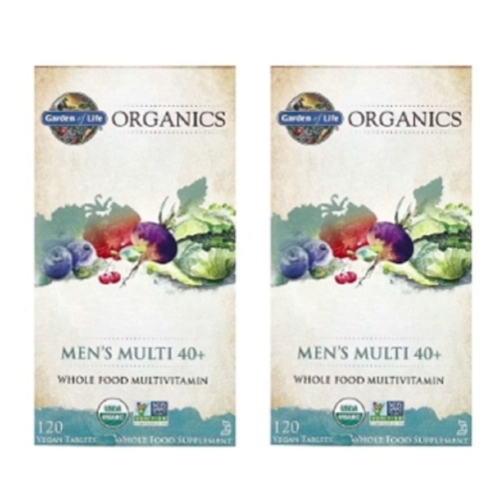 가든오브라이프 오가닉스 남성용 멀티 40+ 120캡슐 (2개)_이미지