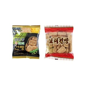 금풍제과 보리건빵 30g 20봉+검은콩깨보리건빵 30g 10봉_이미지