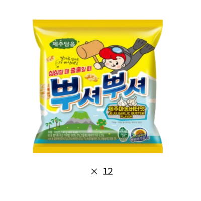 오뚜기 뿌셔뿌셔 제주마농버터맛 90g (12개)_이미지